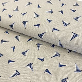 Dekorativno blago Linenlook Little Sailing Boat