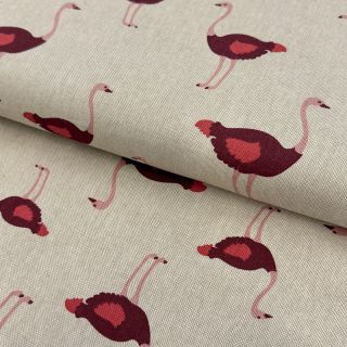Dekorativna tkanina Linenlook Ostrich
