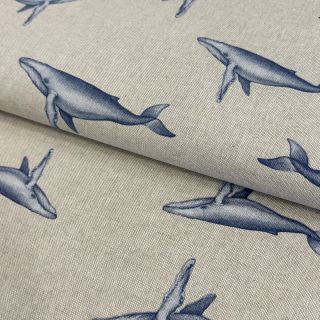 Dekorativno blago Linenlook Sperm whale