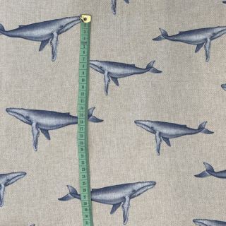 Dekorativna tkanina Linenlook Sperm whale
