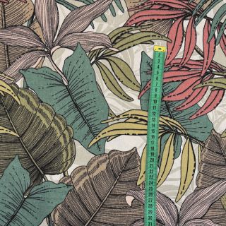 Dekorativna tkanina premium Tropical flora