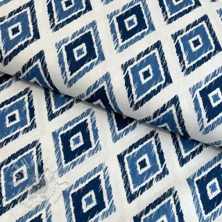 Dekorativno blago premium Rhombus navy