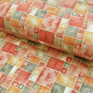 Pletenina VISKOZA Blocking summer digital print