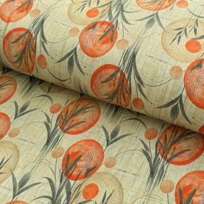 Jersey VISKOZA Enjoy The Silence orange digital print