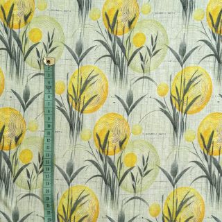 Pletenina VISKOZA Enjoy The Silence lemon digital print
