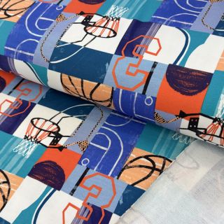 Tkanina trenirka Basketball digital print