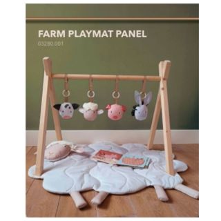 Bombažna tkanina Farm playmat PANEL digital print