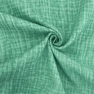 Dvoslojna gaza/muslin Vintage green