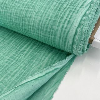 Dvoslojna gaza/muslin Vintage green