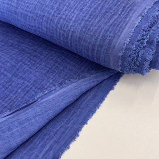 Dvoslojna gaza/muslin Vintage cobalt