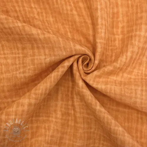 Dvoslojna gaza/muslin Vintage orange