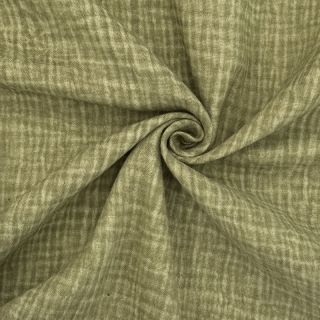 Dvoslojna gaza/muslin Vintage khaki