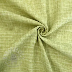 Dvoslojna gaza/muslin Vintage lime