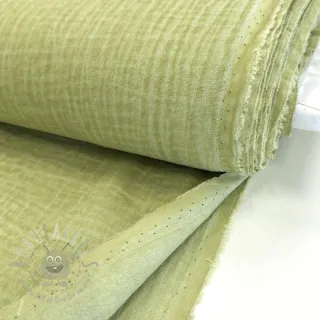 Dvoslojna gaza/muslin Vintage lime