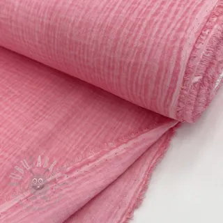 Dvoslojna gaza/muslin Vintage pink