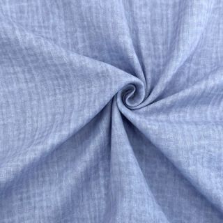 Dvoslojna gaza/muslin Vintage old blue
