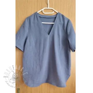 Dvojna gaza/muslin jeans blue