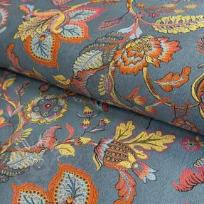 Dekorativno blago jacquard Inaya ciel