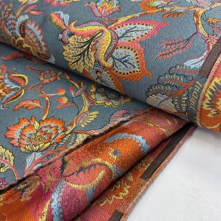Dekorativno blago jacquard Inaya ciel