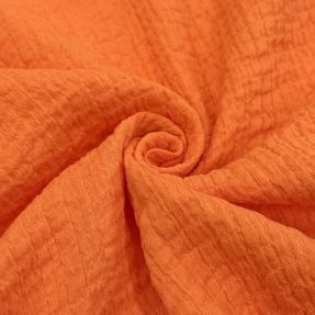 Bombažna tkanina STRETCH Baby oranžna