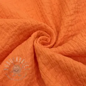 Bombažna tkanina STRETCH Baby oranžna