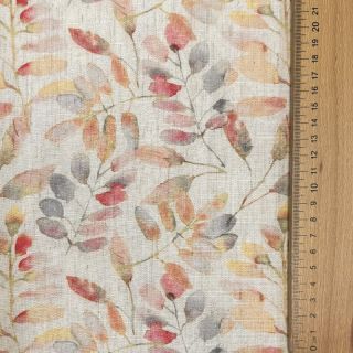 Lanena viskoza Natural Lin Lissy pink digital print