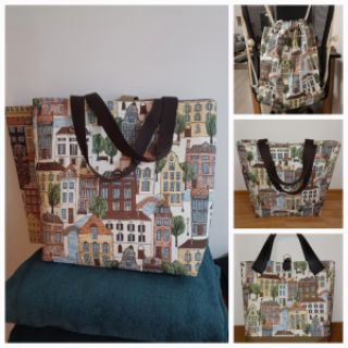Dekorativno blago premium Favourite village