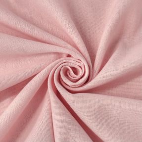 Bombažna tkanina z lanom PREMIUM light pink