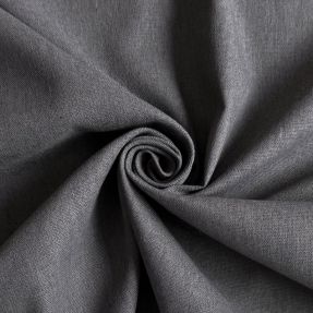 Bombažna tkanina z lanom PREMIUM dark grey