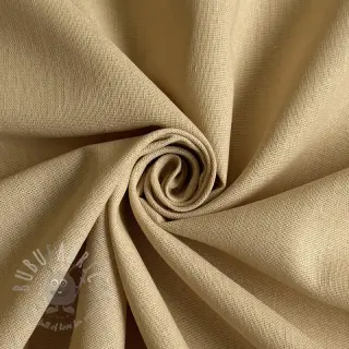 Bombažna tkanina z lanom PREMIUM sand