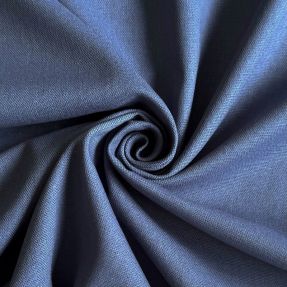 Bombažna tkanina z lanom PREMIUM steel blue