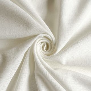 Bombažna tkanina z lanom PREMIUM off white