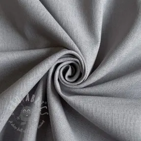 Bombažna tkanina z lanom PREMIUM light grey