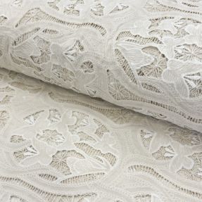 Bombažna tkanina EMBROIDERY Blanchette vzorec A