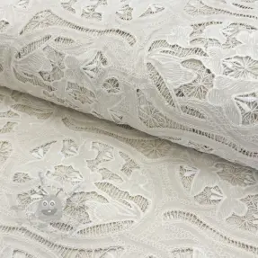 Bombažna tkanina EMBROIDERY Blanchette vzorec A