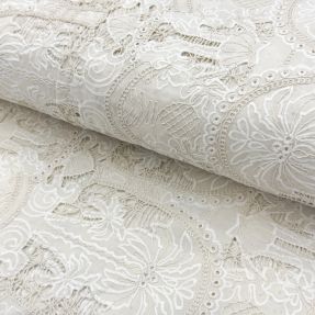 Bombažna tkanina EMBROIDERY Blanchette vzorec B