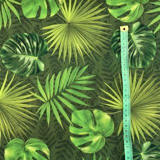 Dekorativno blago TEFLON LEAVES AMAZON