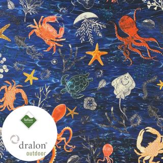 Dekorativno blago Teflon SEA LIFE ANIMALS