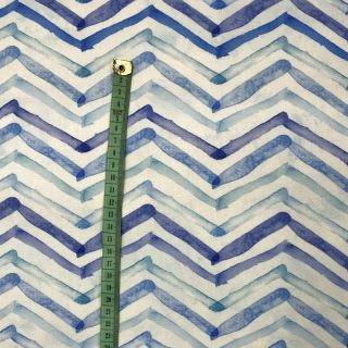 Dekorativna zunanja tkanina teflon WATERCOLOUR ZIGZAG
