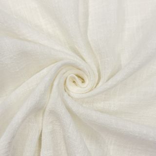 Bombažna tkanina SLUB WASHED ecru