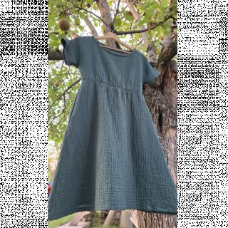 Dvojna gaza/muslin old green