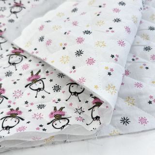 Bombažna tkanina QUILTING Elisabetta roza