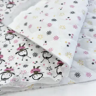 Bombažna tkanina QUILTING Elisabetta roza