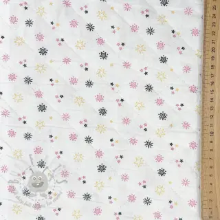 Bombažna tkanina QUILTING Elisabetta roza