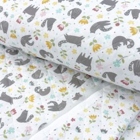 Bombažna tkanina QUILTING Chachou multi