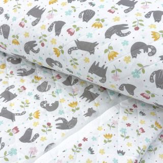 Bombažna tkanina QUILTING Chachou multi