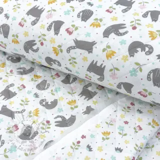 Bombažna tkanina QUILTING Chachou multi