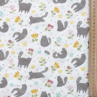 Bombažna tkanina QUILTING Chachou multi
