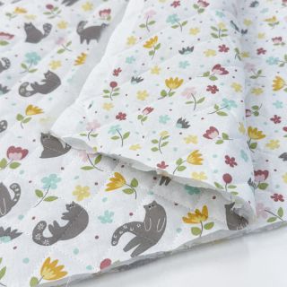 Bombažna tkanina QUILTING Chachou multi