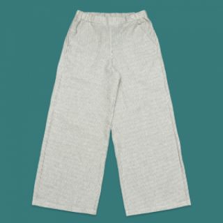 Lan z bombažem Lira medium stripe beige